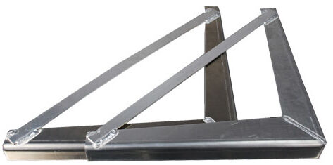 HD Underbody Toolbox Bracket .125 Thick Smooth Aluminum (1 Pair) -