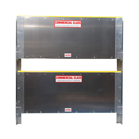 Folding Shelf Assembly 18in.D x 48in.L - Ford Transit Van, 2 Shelves (Pair)