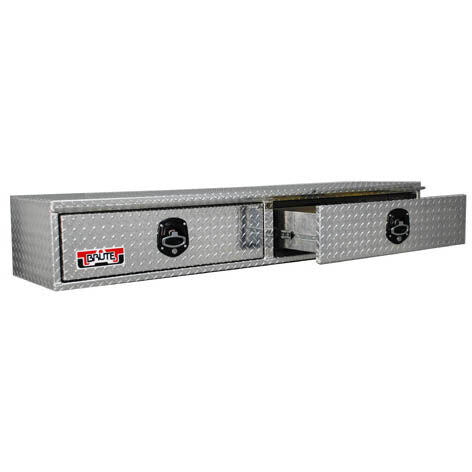 HD Flatbed Top Sider Toolbox With 2 Drawers - 48in.L
