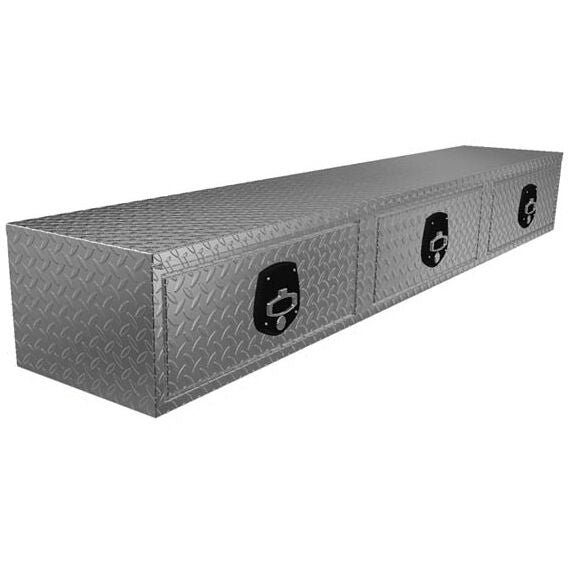 HD Flatbed Top Sider Toolbox With 3 Drawers - 88in.L