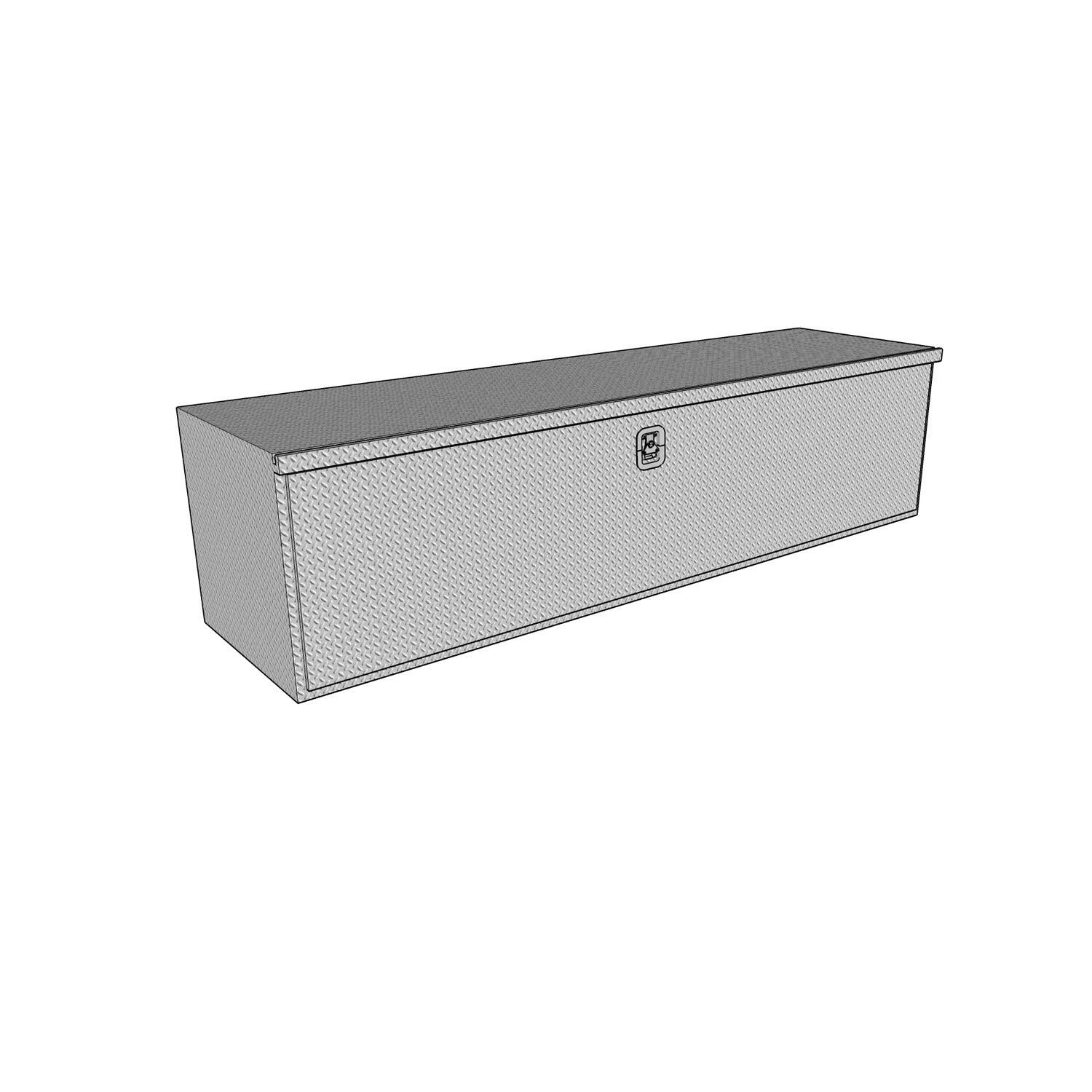 HD Underbody Toolbox, Drop Down Door - 24in.H x 24in.D x 48in.L