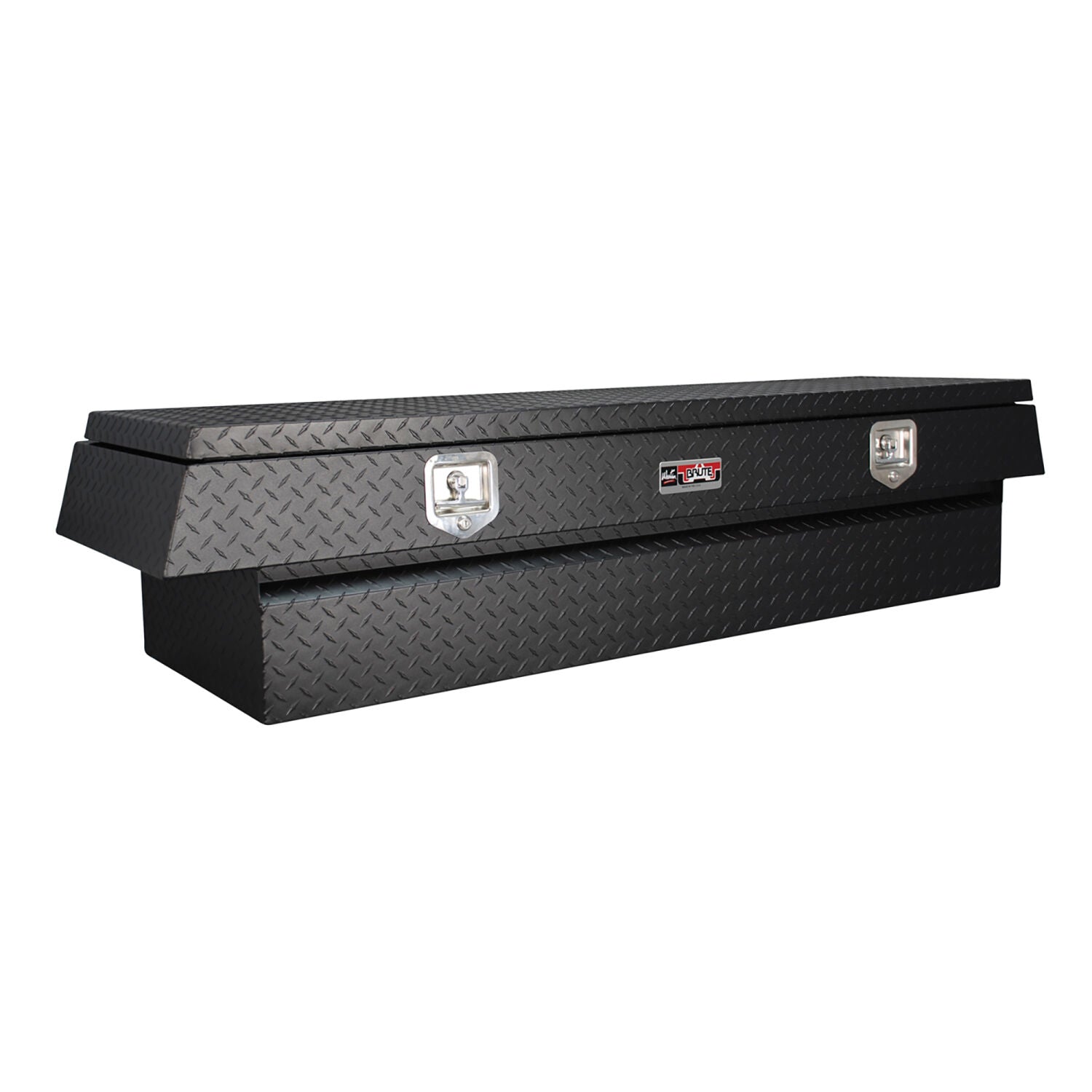 Full Lid Full Size Crossover Toolbox - Extra Deep / Extra Wide With Slant, Black Texture - 23in.H x 27in.D x 71in.W