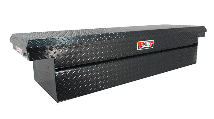 Low Profile Full Lid Full Size Crossover Toolbox, Black Texture - 15.5in.H x 20in.D x 71in.W