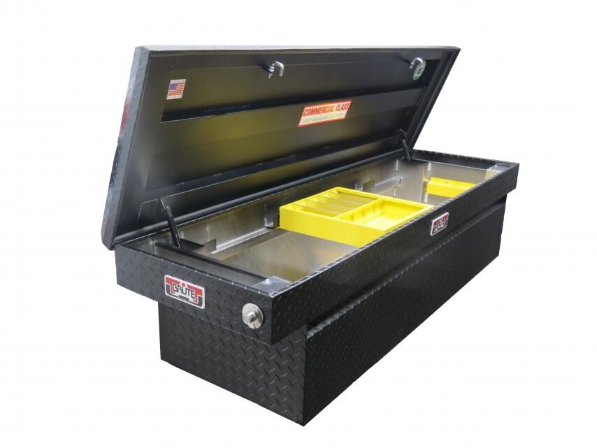 Full Lid Full Size Crossover Toolbox - Extra Deep, Black Texture - 23in.H x 20in.D x 71in.W