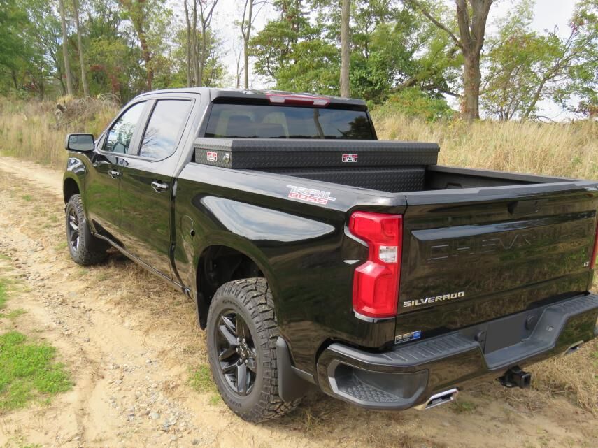 Full Lid Full Size Crossover Toolbox - Extra Deep, Black Texture - 23in.H x 20in.D x 71in.W