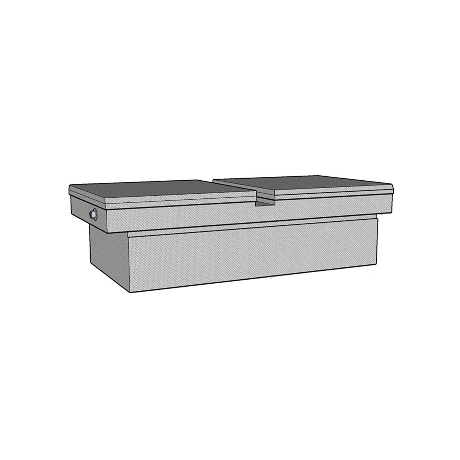 Gull Wing Lid Mid Size Toolbox / Down Size - Long Bed Only - 18in.H x 20in.D x 62in.W
