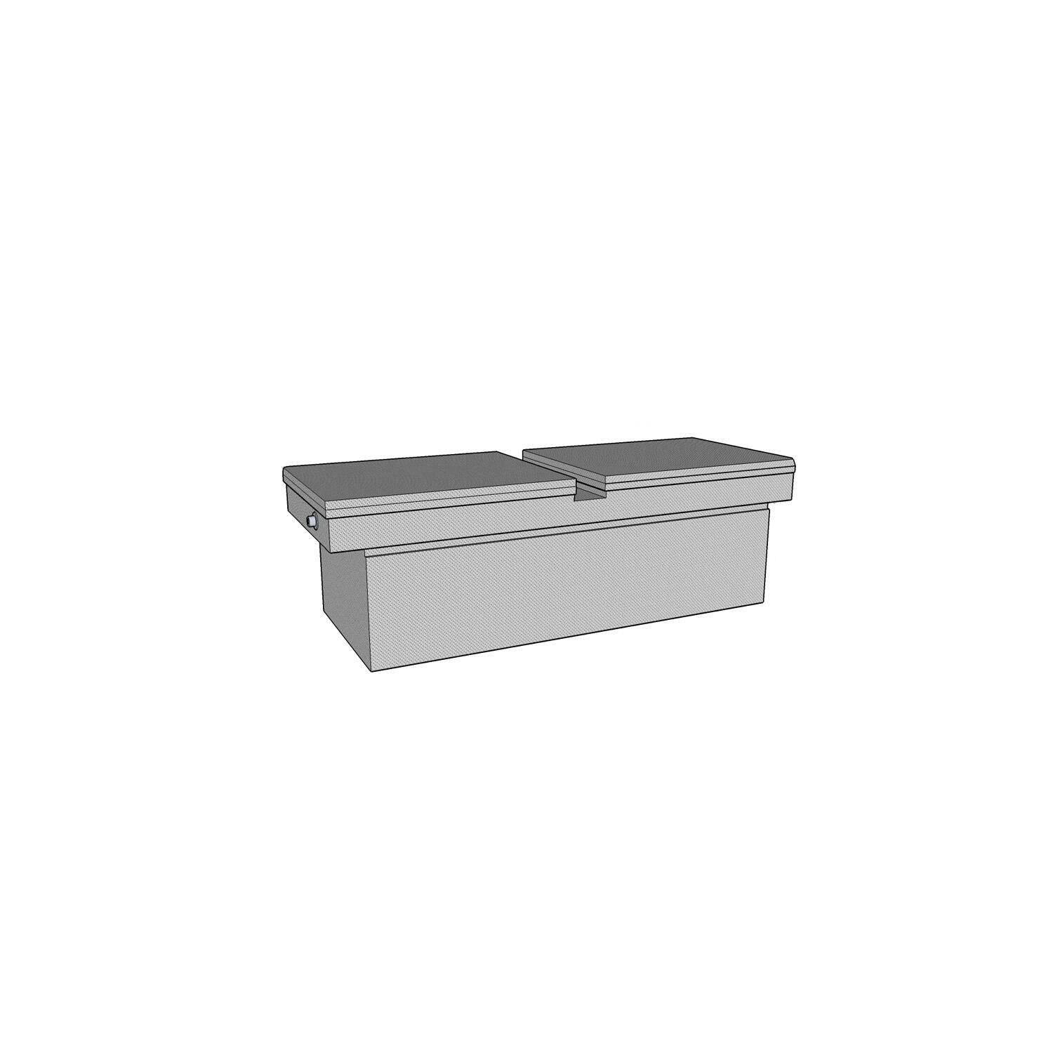Gull Wing Lid Full Size Toolbox - Extra Deep - 23in.H x 20in.D x 71in.W