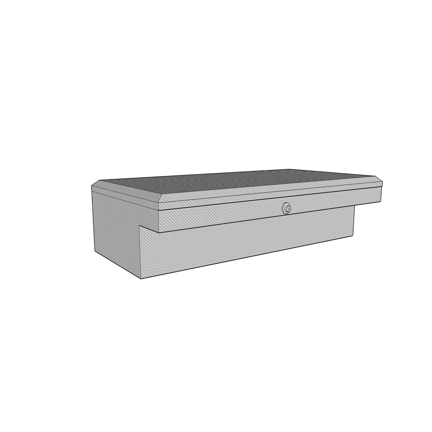Low Profile LoSider Side Rail Toolbox - 47in.L