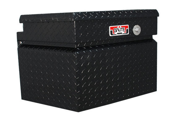 Trailer Tongue Toolbox, Black Texture - 34in.W