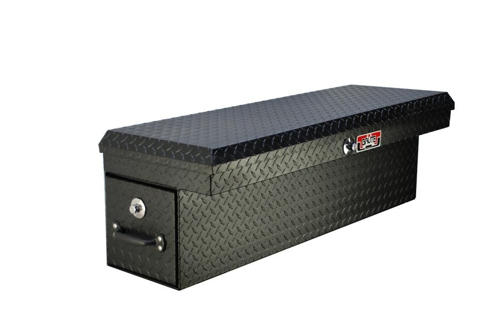 LosiderSafe Toolbox With Rear BedSafe Roller Drawer Passenger Side, Black Texture - 47in.L