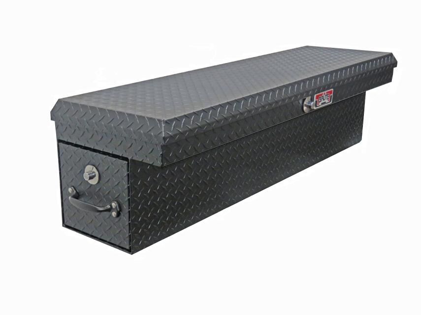 LosiderSafe Toolbox With Rear BedSafe Roller Drawer Passenger Side, Black Texture - 56in.L