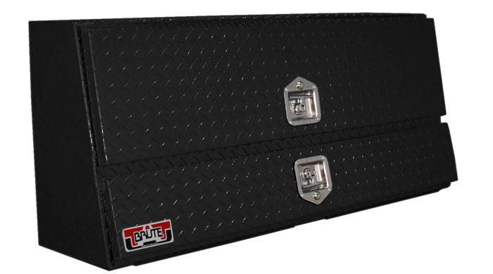 Contractor Top Sider Toolbox With Doors, Black Texture - 48in.L