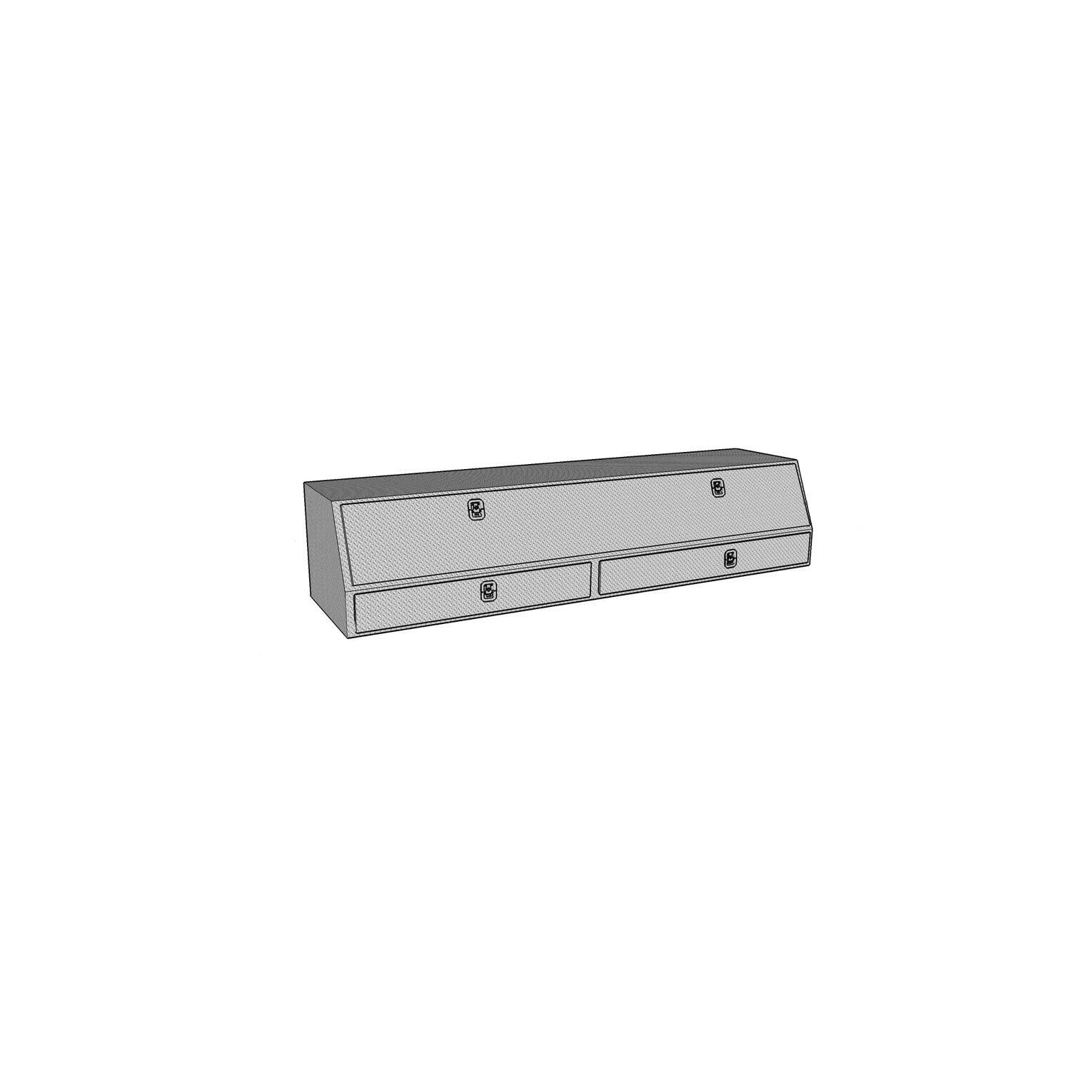Contractor Top Sider Toolbox With Drawers & Doors - 60in.L