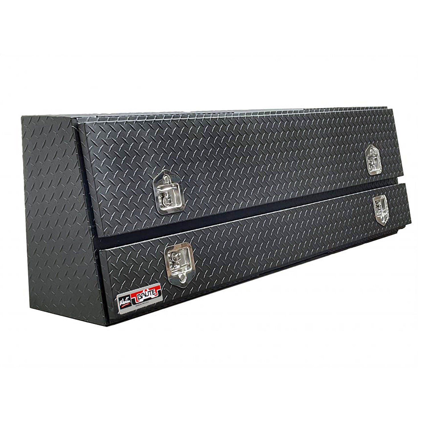 Contractor Top Sider Toolbox With Doors, Black Texture - 60in.L