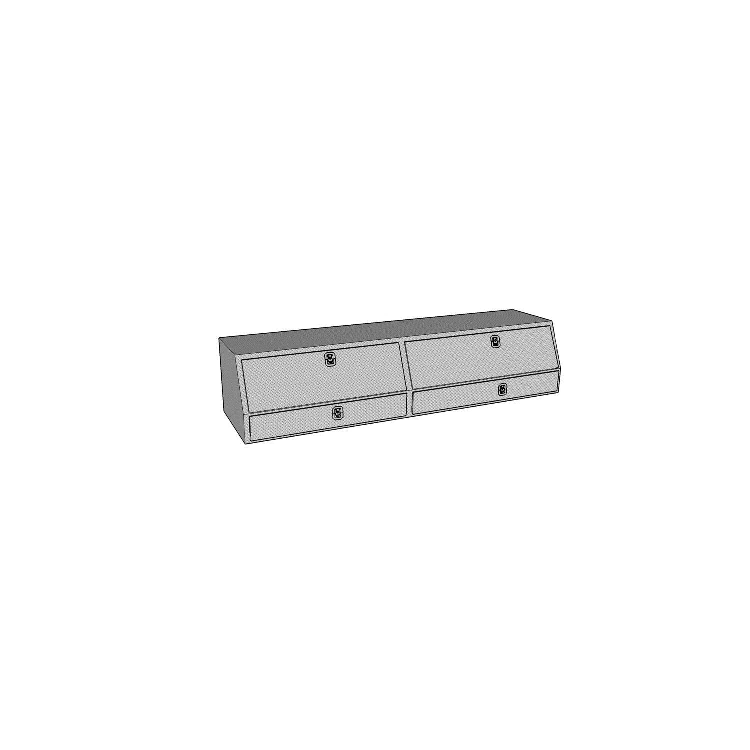 Contractor Top Sider Toolbox With Drawers & Doors - 88in.L