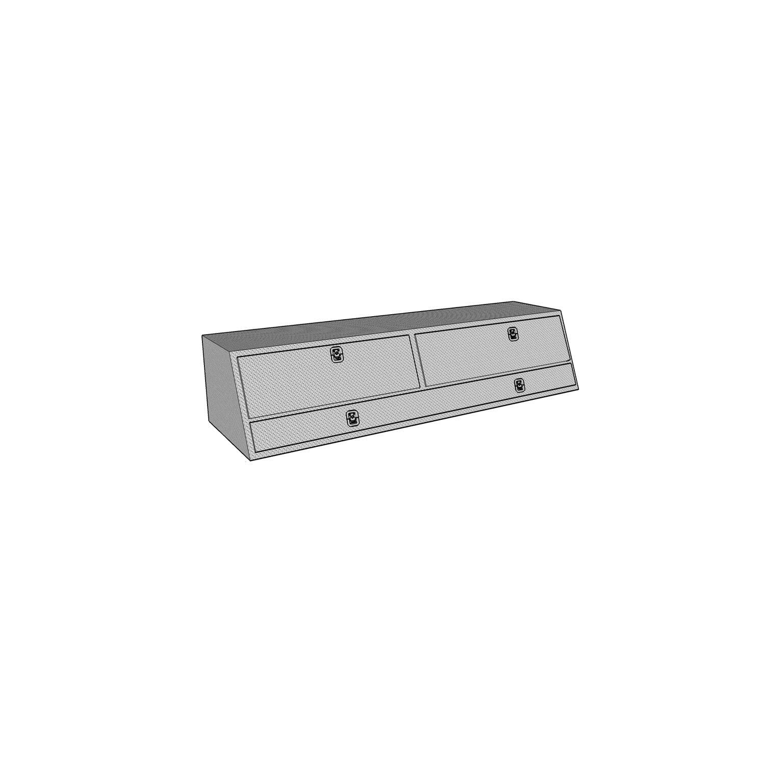 Contractor Top Sider Toolbox With Doors - 88in.L