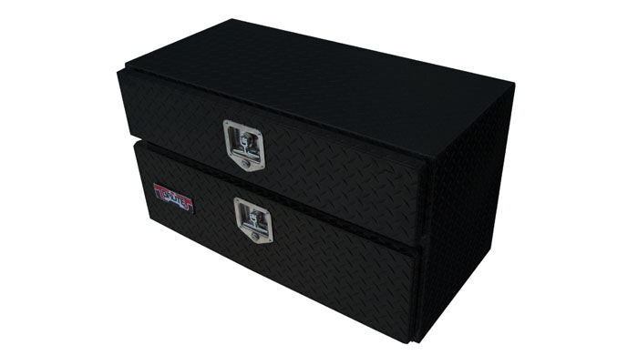 Underbody Toolbox With Top Drawer, Black Texture - 24in.L