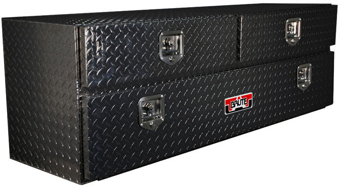 Underbody Toolbox With Top Drawer, Black Texture - 60in.L